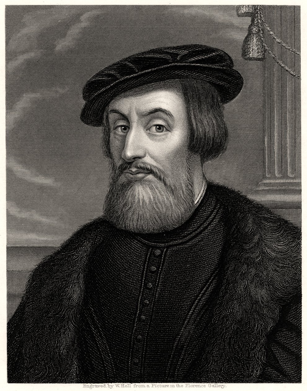 Cortez, 19. Jahrhundert von William Holl