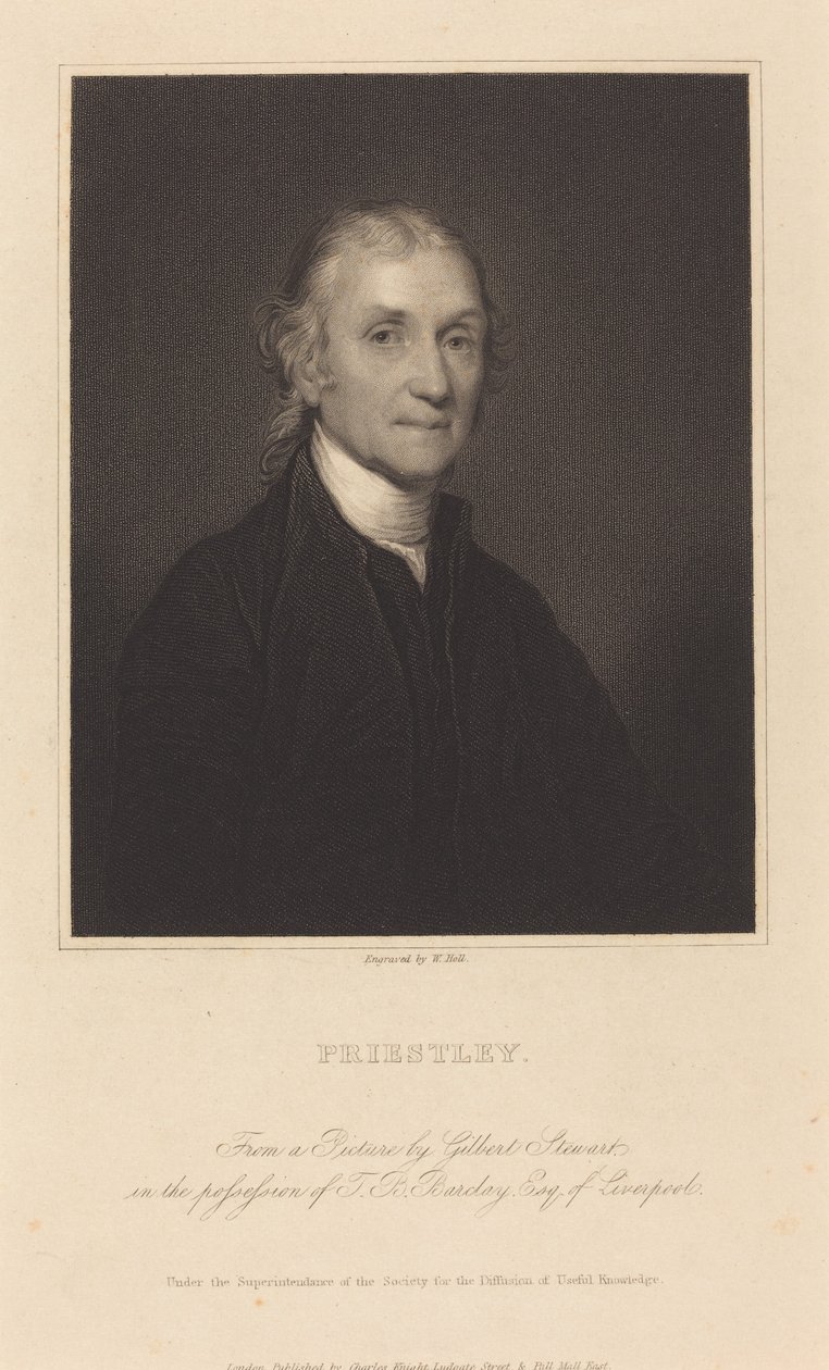 Priestley von William Holl I after Gilbert Stuart
