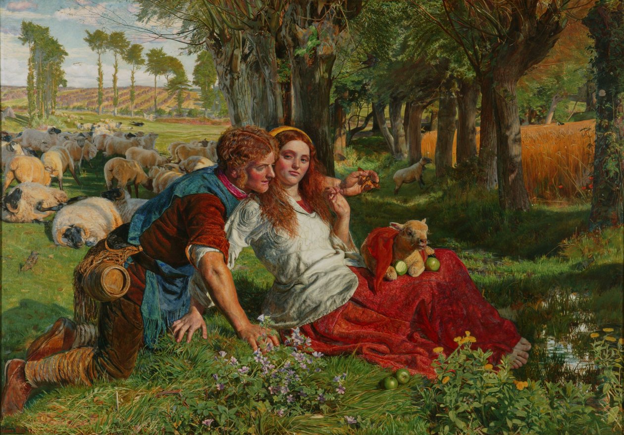 Der Mietschäfer von William Holman Hunt
