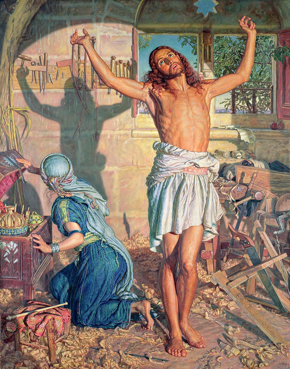 Der Schatten des Todes von William Holman Hunt