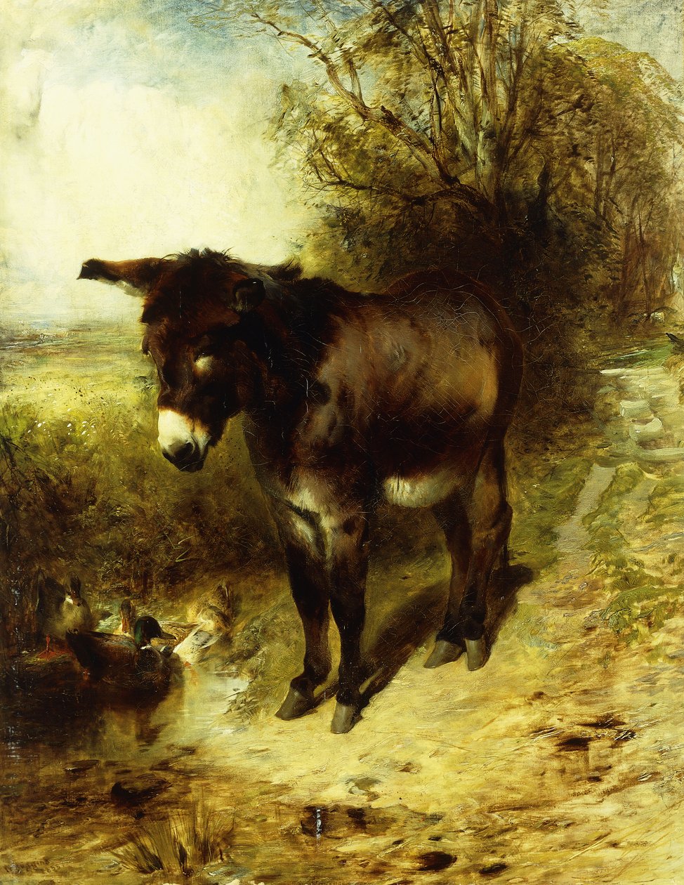 Ein tiefes Nachdenken, 1853 von William Huggins