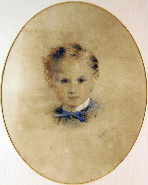 Porträt eines Jungen von William Huggins