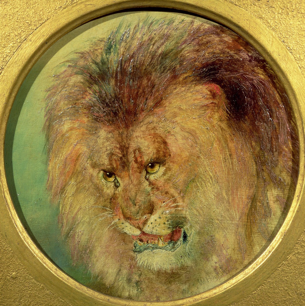 Studie eines Löwen von William Huggins
