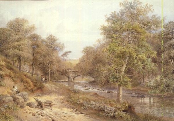 Steinbruch am Fluss von William Hull