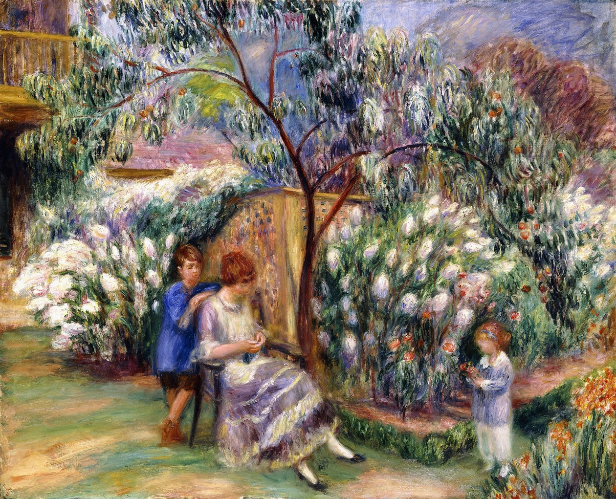 Im Garten von William James Glackens
