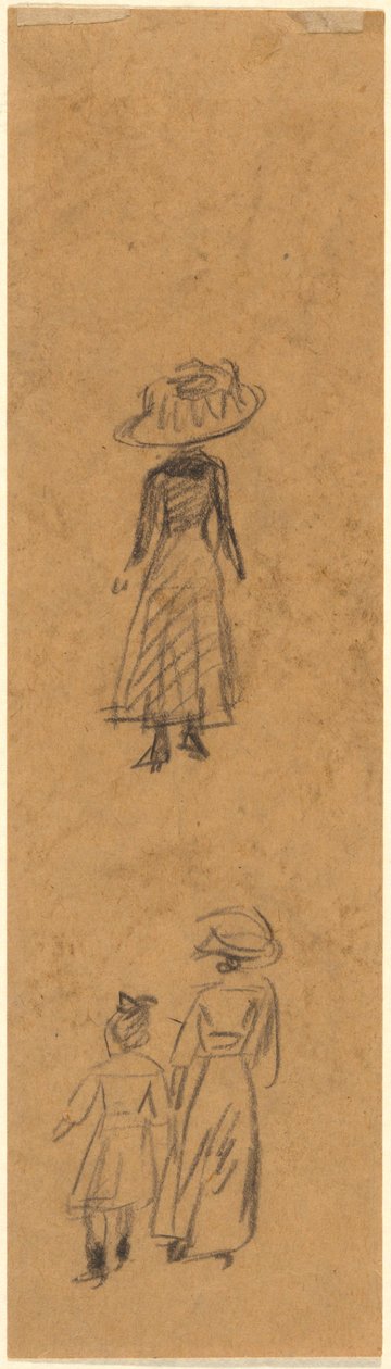 Figurenskizze von William James Glackens