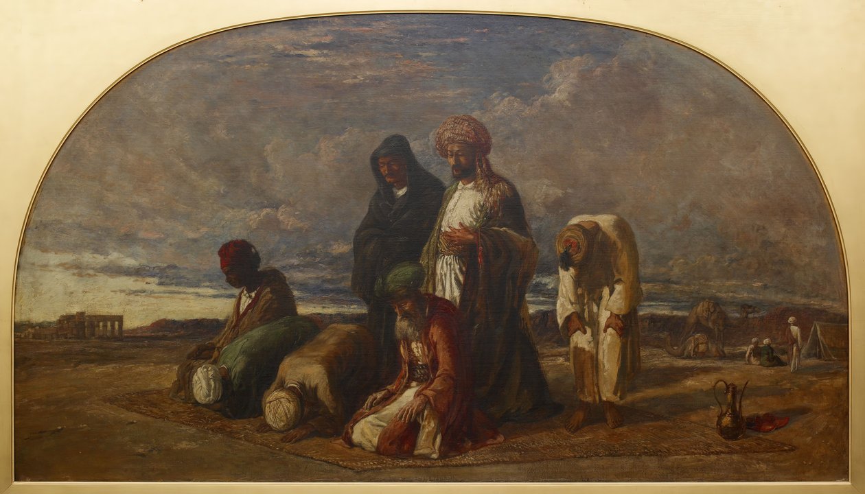 Gebete in der Wüste von William James Muller