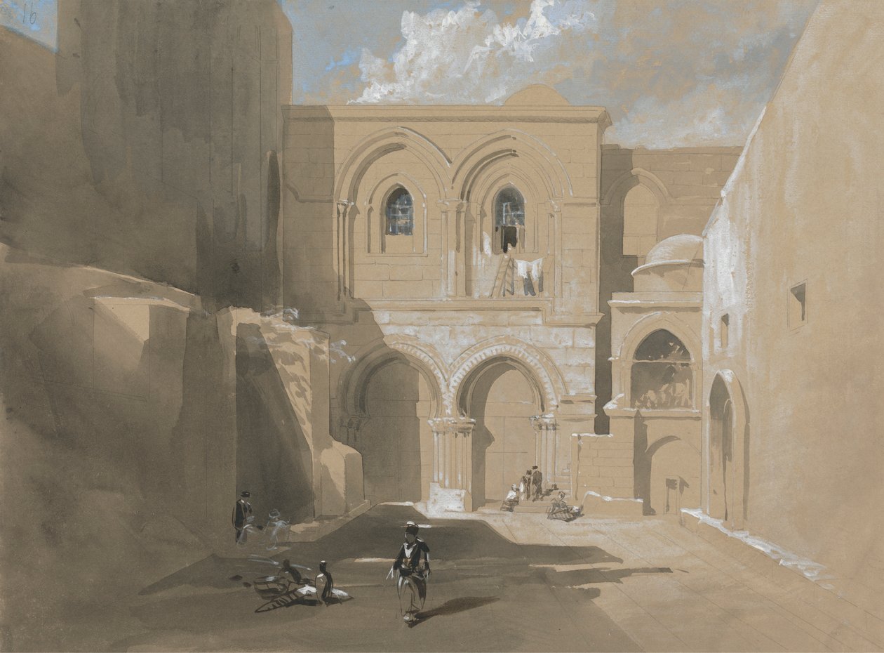 Die Kirche des Heiligen Grabes von William James Muller
