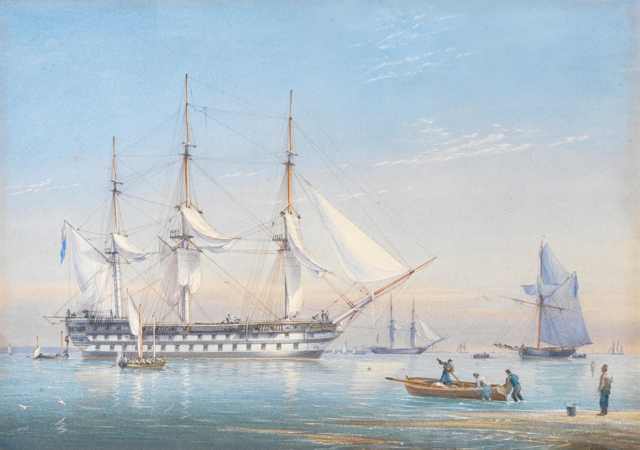 Die Donegal auf See von William Joy