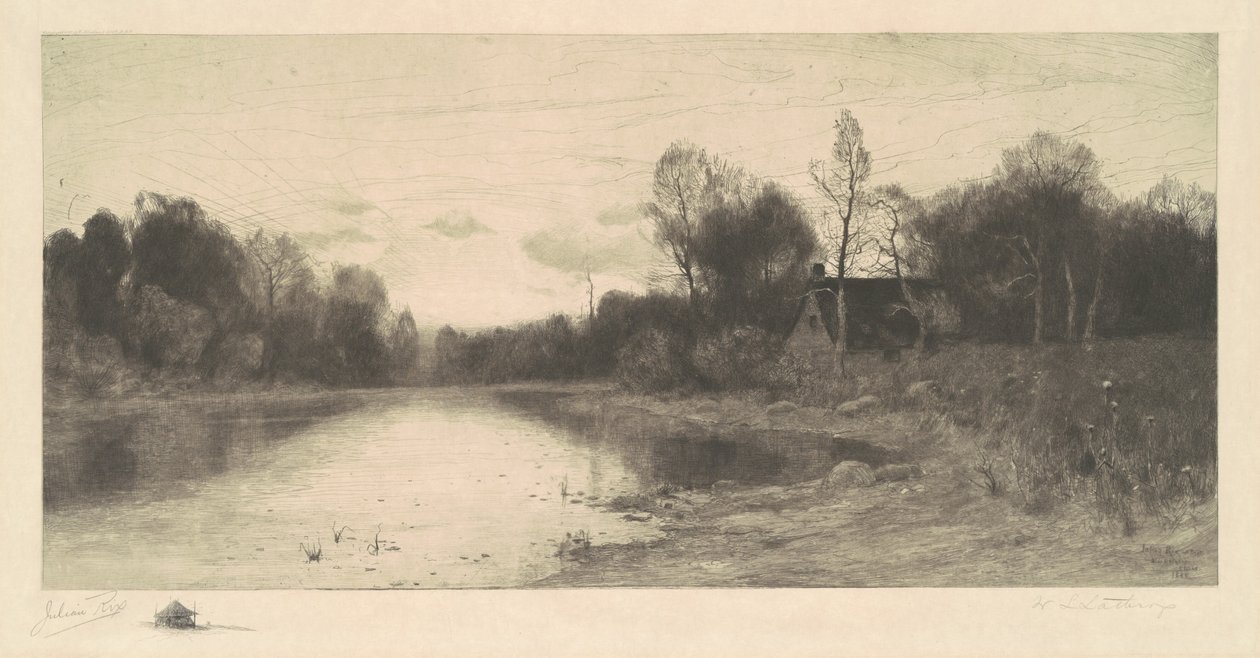 Am Wanaque von William Langson Lathrop