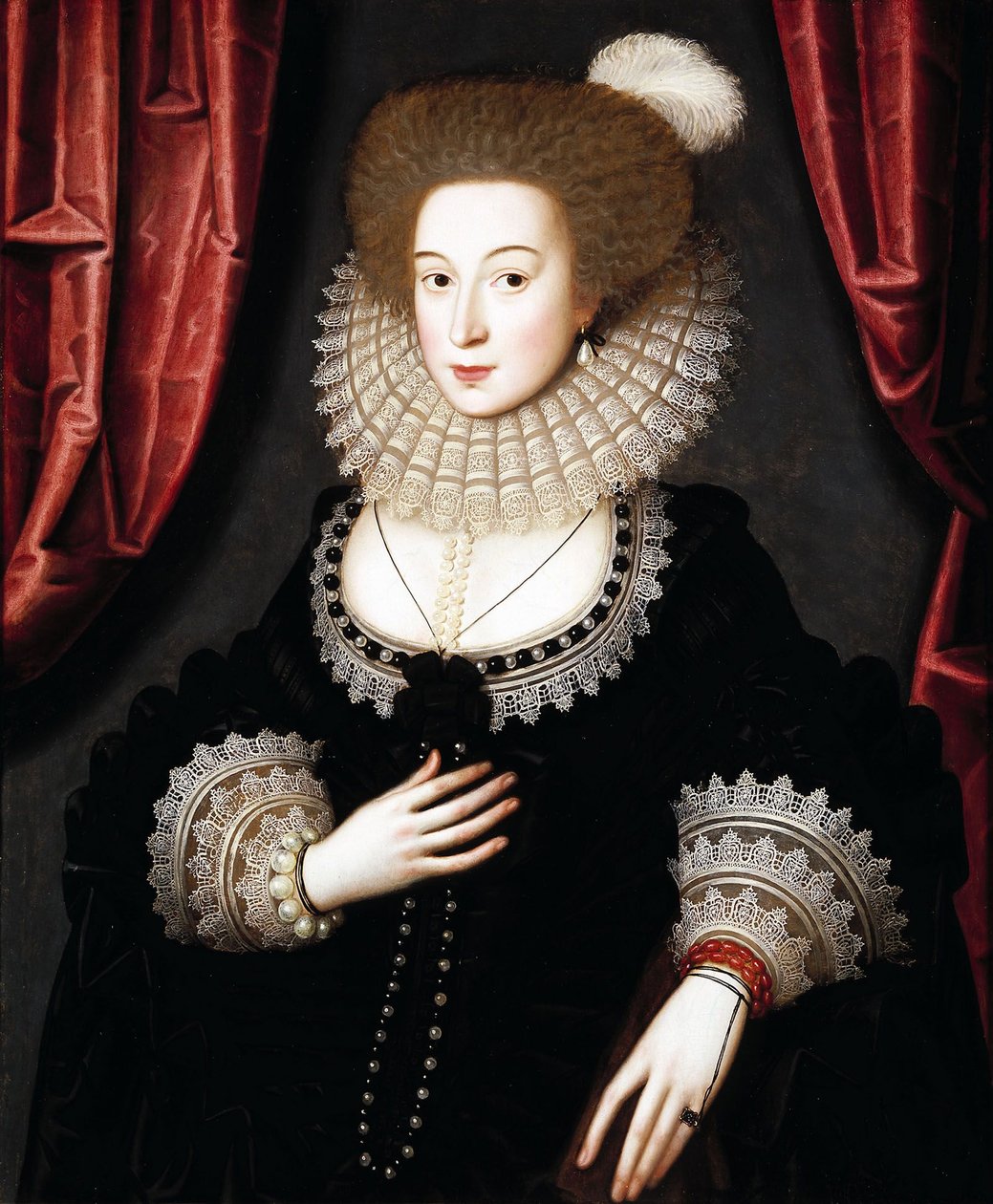 Porträt von Mary Radclyffe von William Larkin