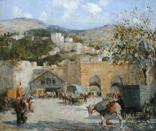 Wasserträger in Gibraltar von William Lee Hankey