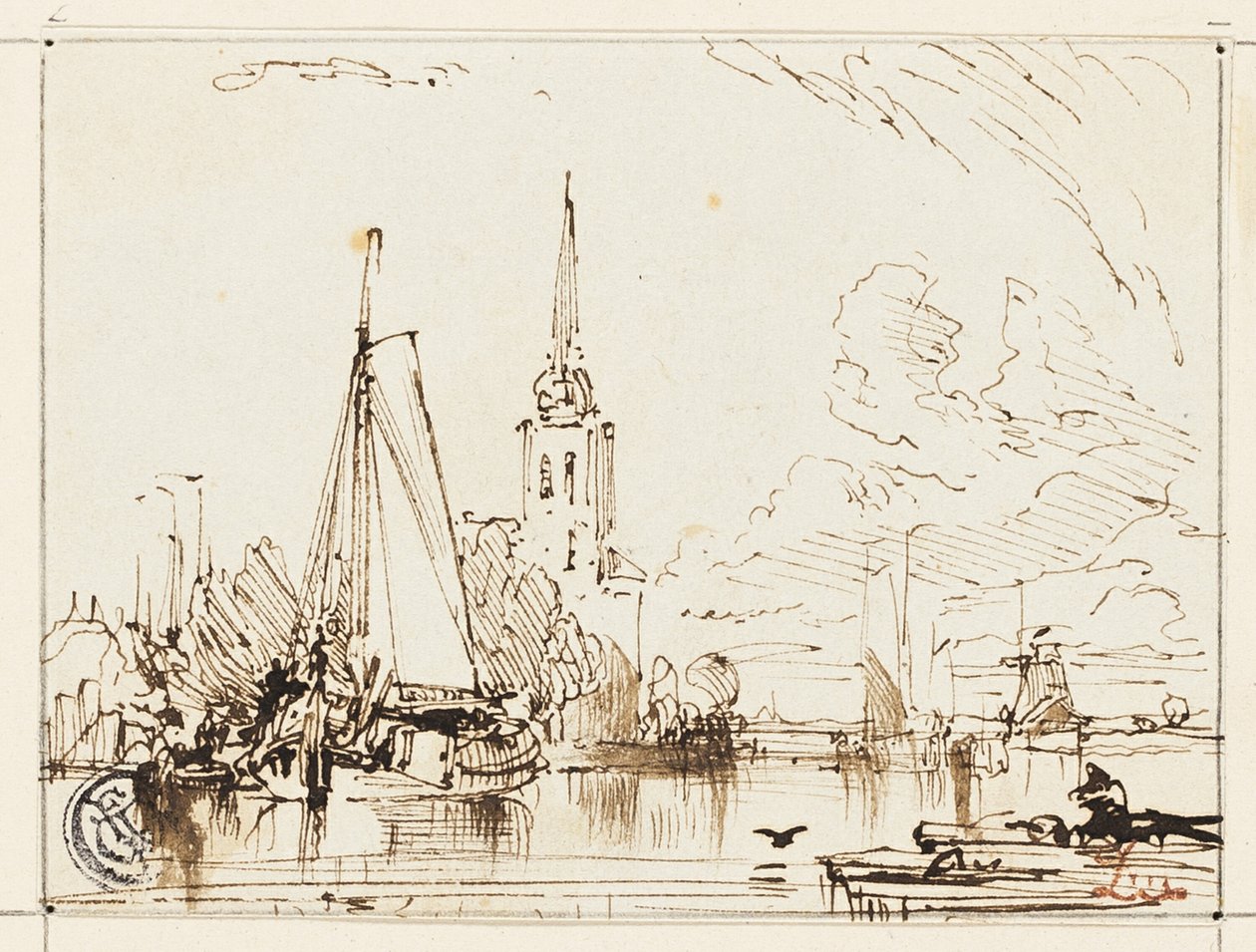 Auf der Themse von William Leighton Leitch