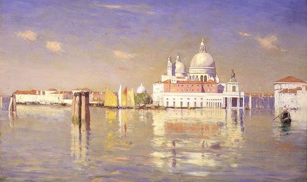 Eingang zum Canal Grande von William Logsdail