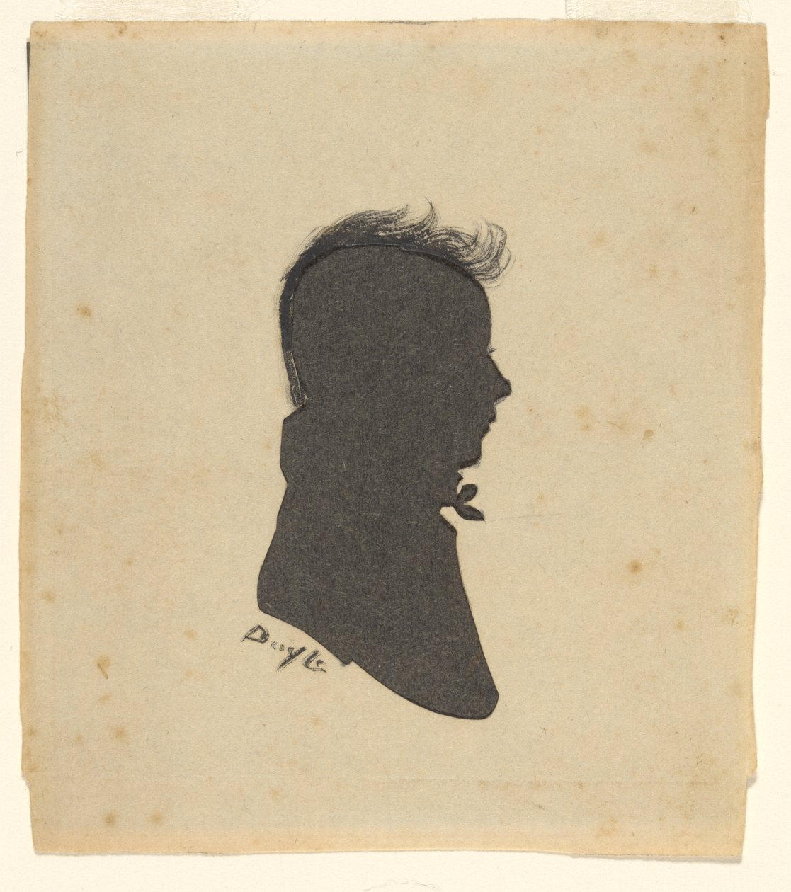 Silhouette von William M. S. Doyle