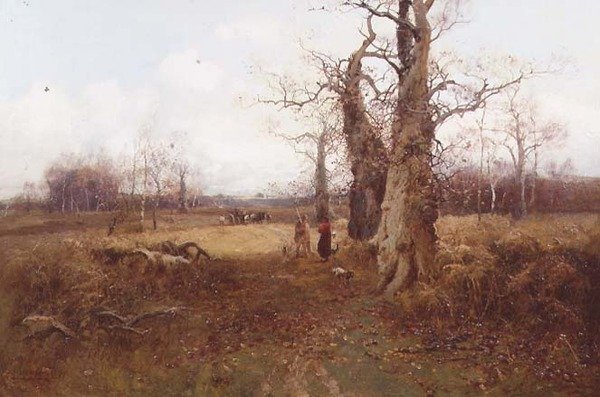 Herbstlandschaft von William Manners