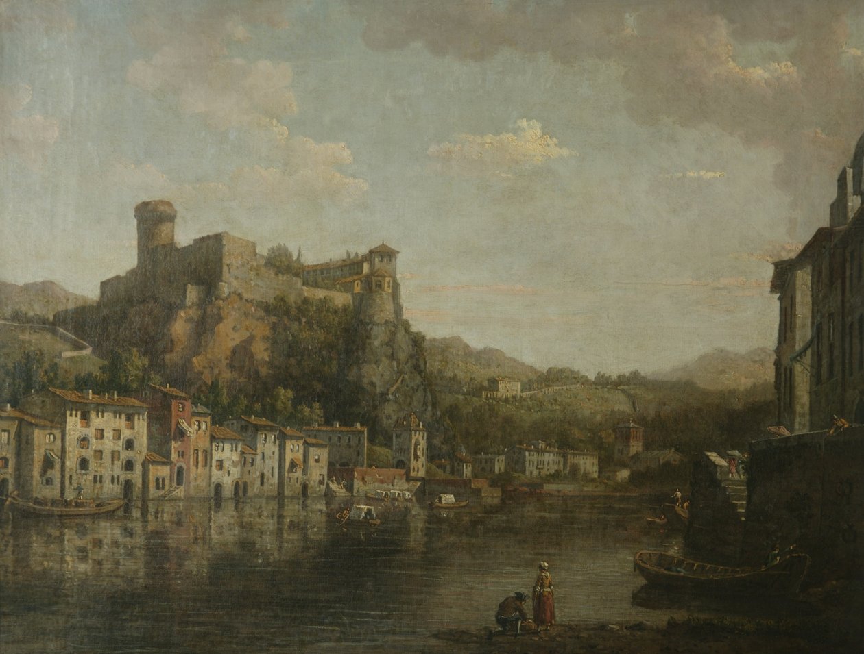 Ansicht in Lyon von William Marlow