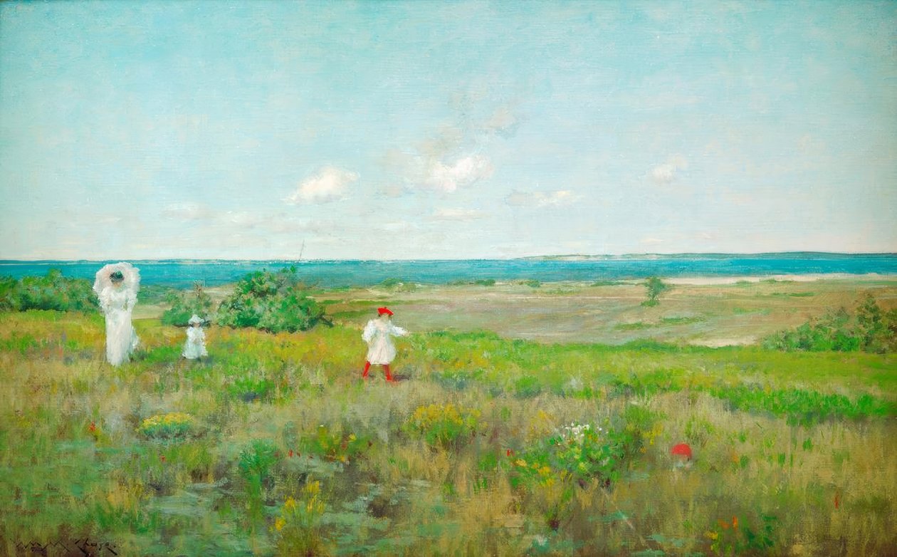 Nahe dem Strand, Shinnecock von William Merritt Chase