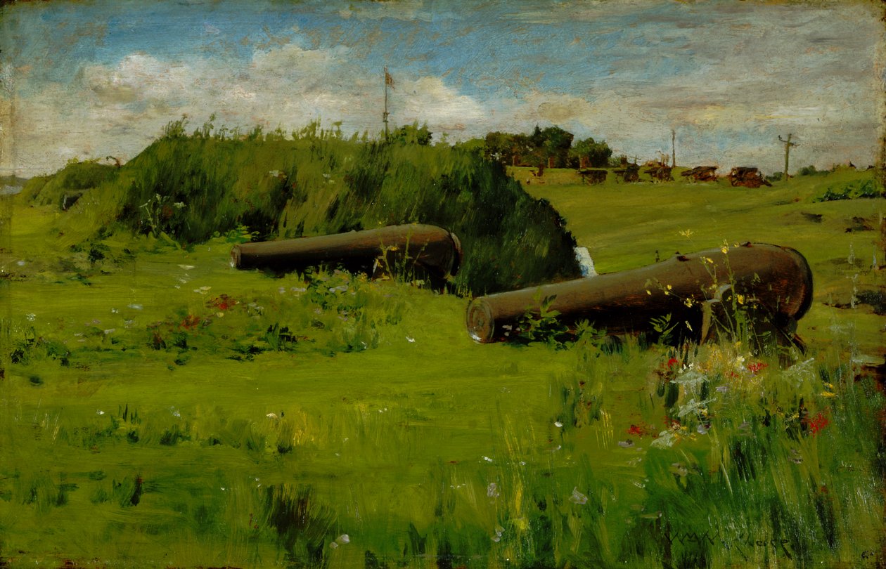 Frieden, Fort Hamilton von William Merritt Chase