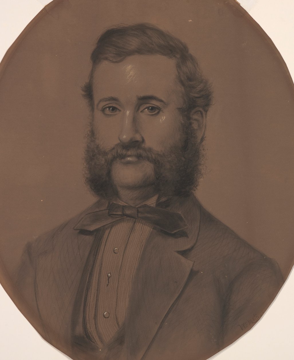 Porträt von Captain Wallace Foster von William Merritt Chase