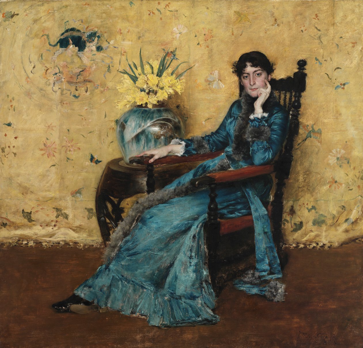 Porträt von Dora Wheeler von William Merritt Chase