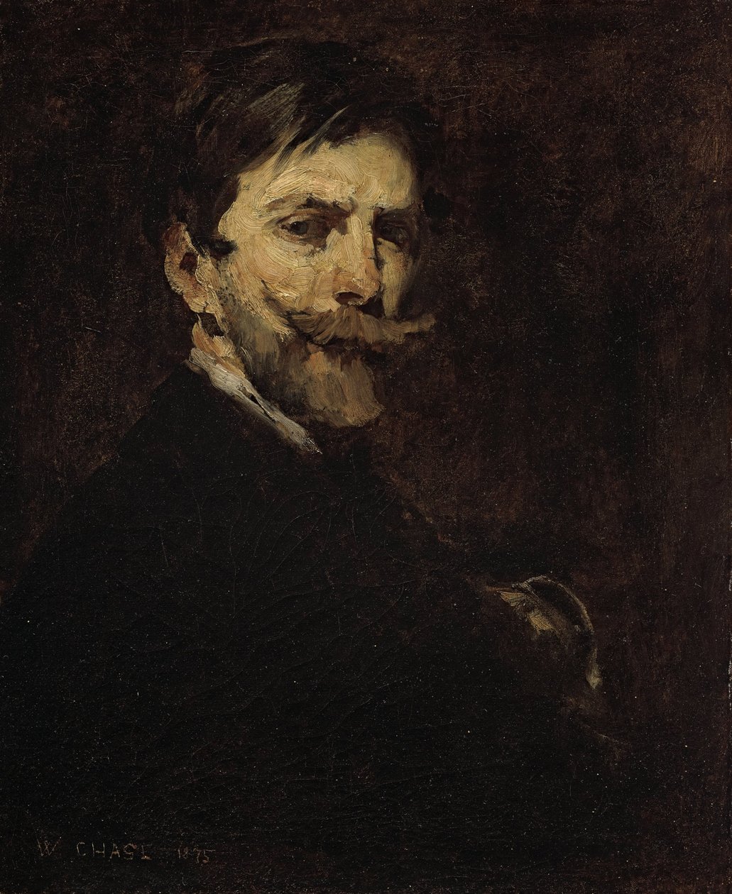 Selbstbildnis von William Merritt Chase