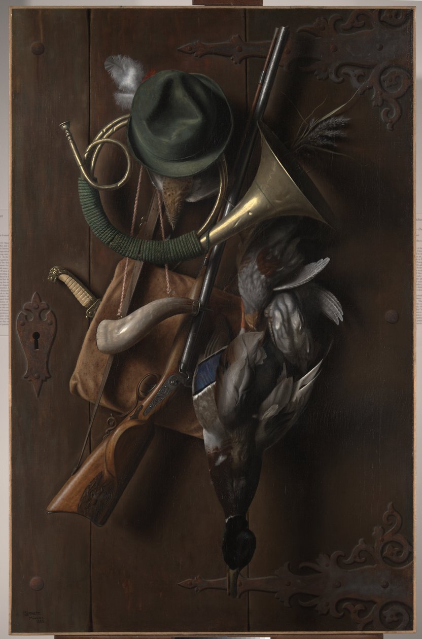 Nach der Jagd, 1883 von William Michael Harnett