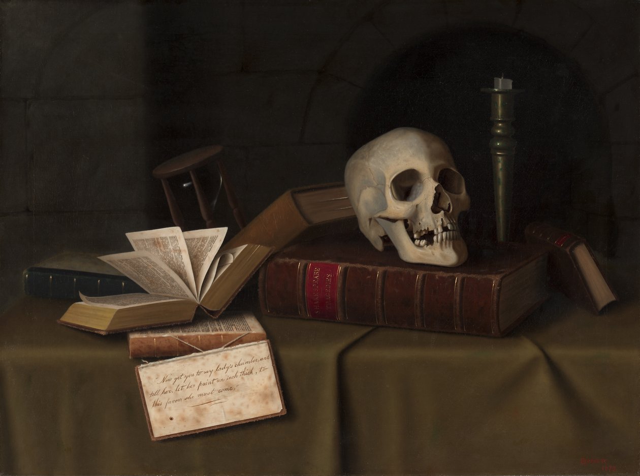 Memento Mori, "Zu diesem Gefallen" von William Michael Harnett