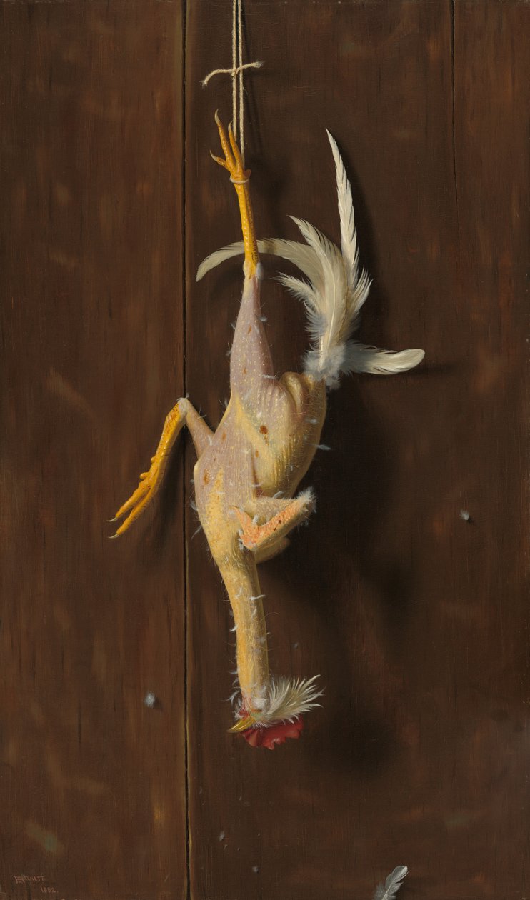 Komplett gerupft, 1882 von William Michael Harnett