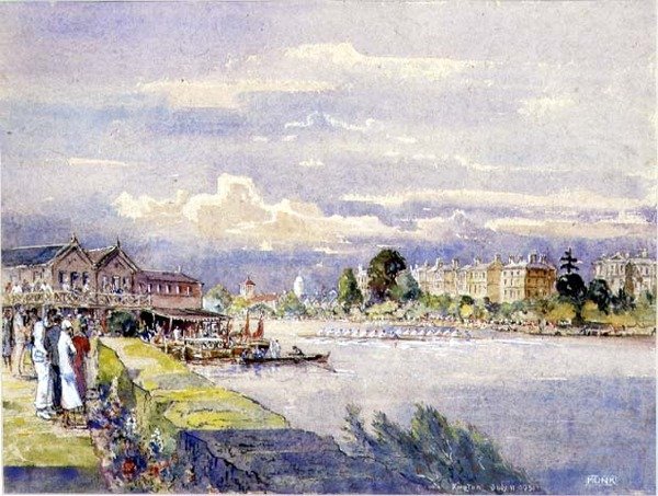 Rudern, Kingston 11. Juli von William Monk