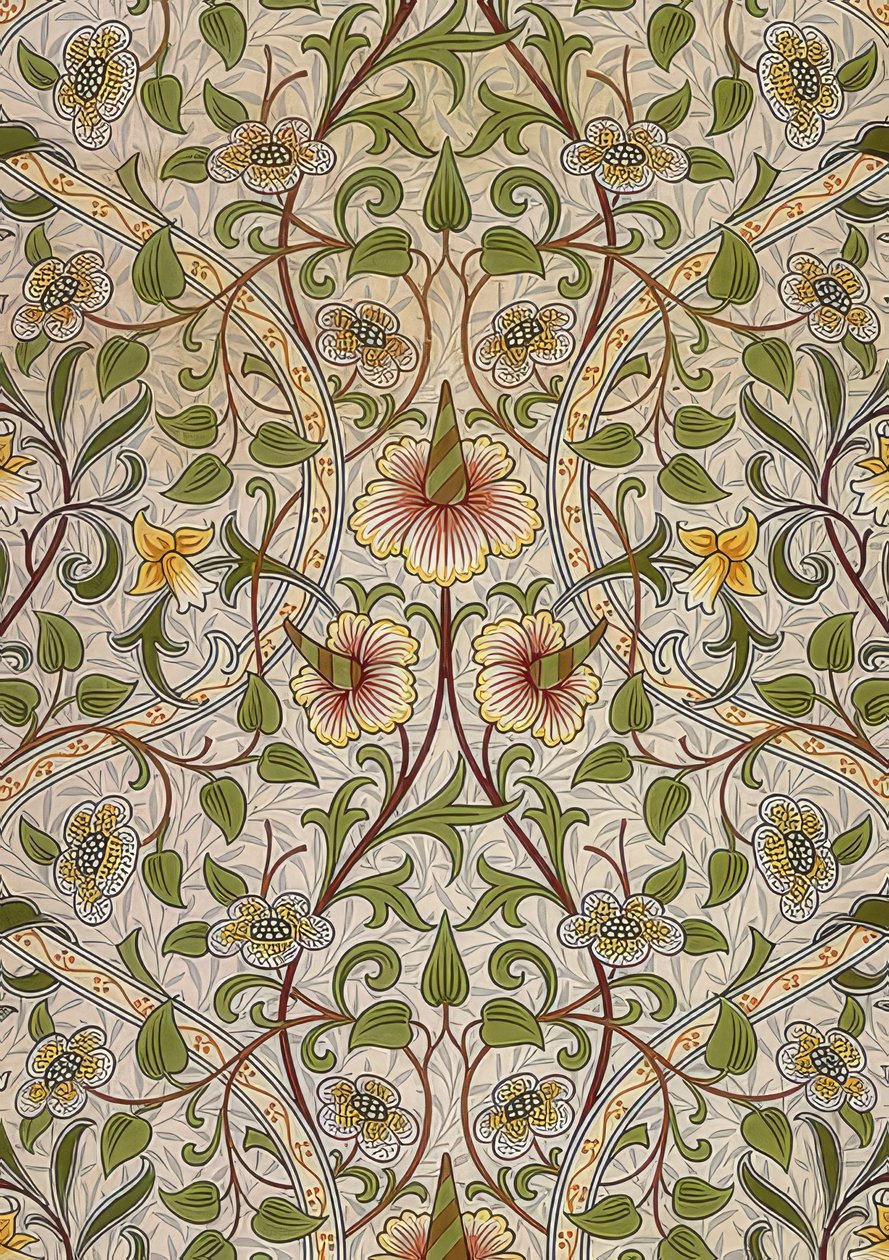 Dekorationsstoff von William Morris