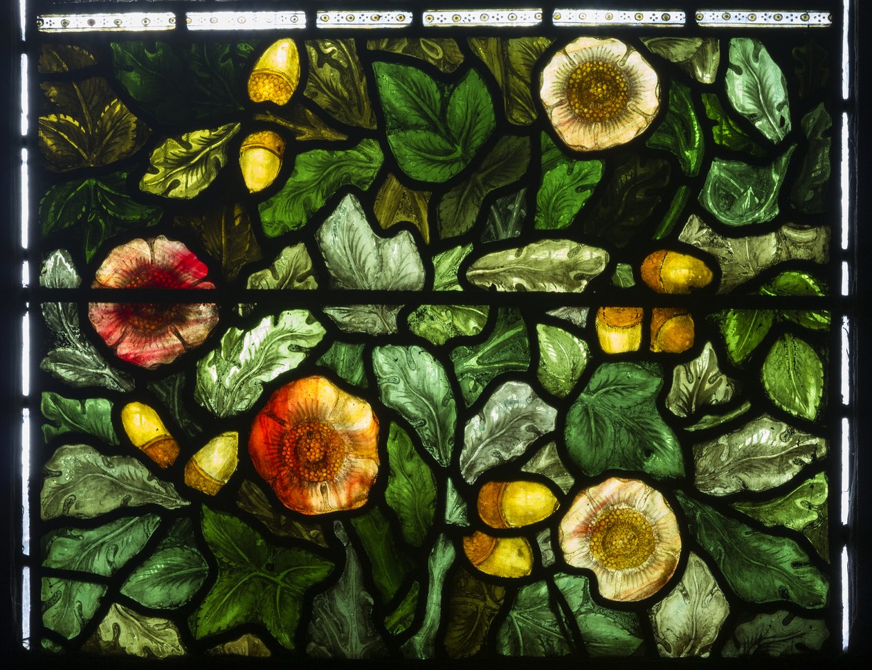 Florales Detail von William Morris