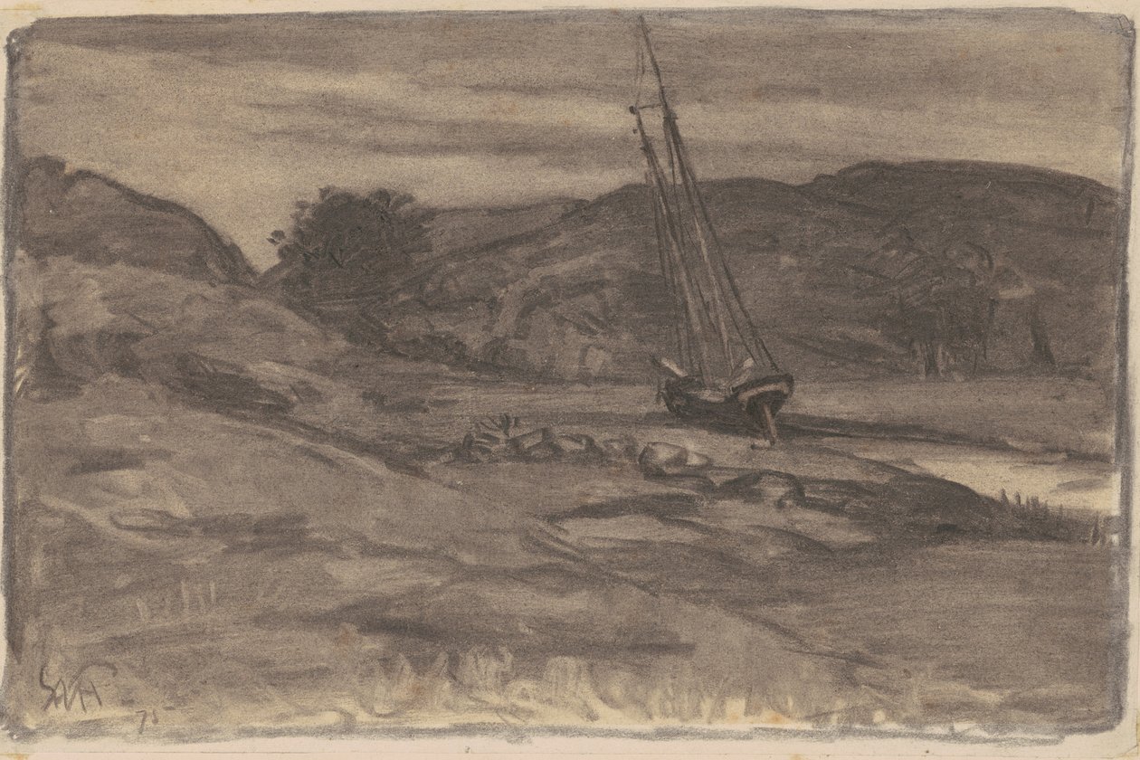 Gestrandet, 1875 von William Morris