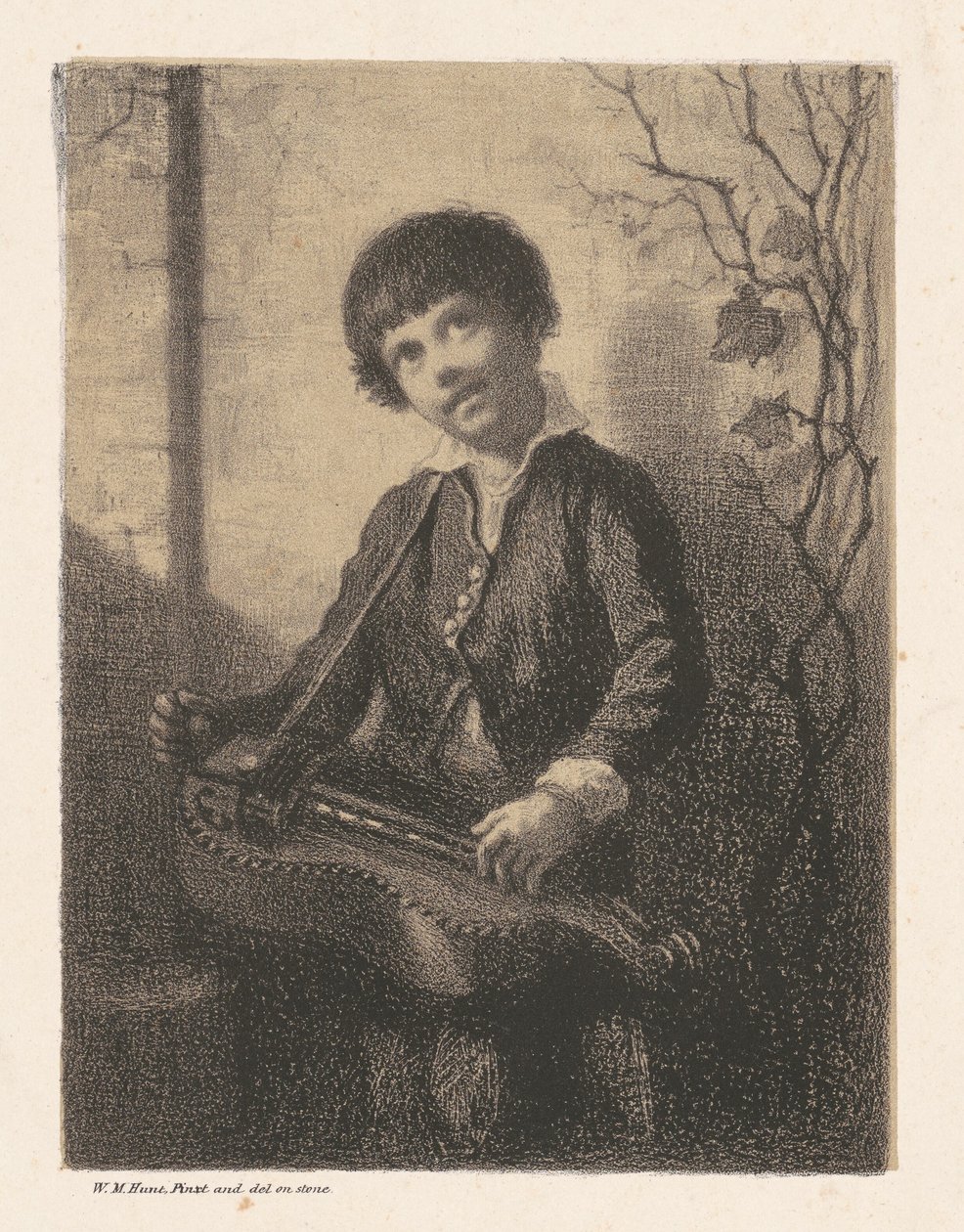 Der Drehorgeljunge von William Morris Hunt