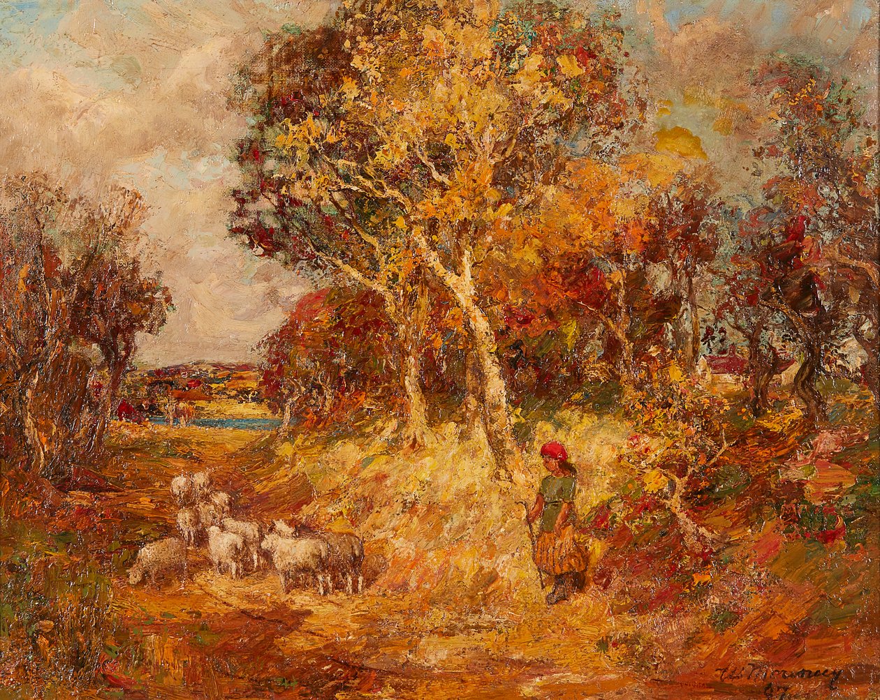 Goldener Herbst von William Mouncey