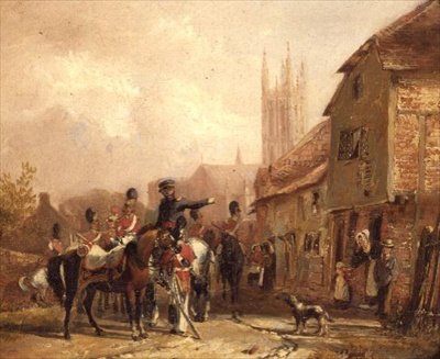 Einquartierung von Truppen von William Mulready