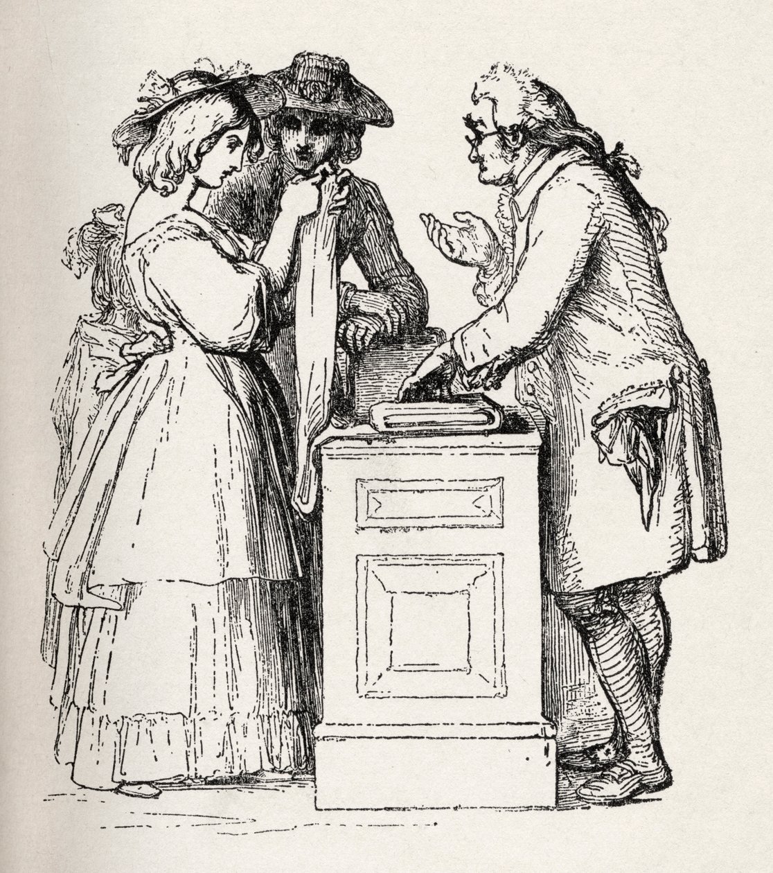 Der Landpfarrer von Wakefield von William Mulready
