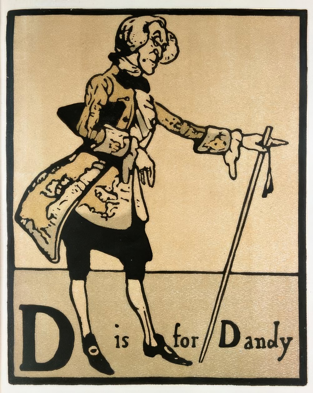 D ist für Dandy von William Nicholson