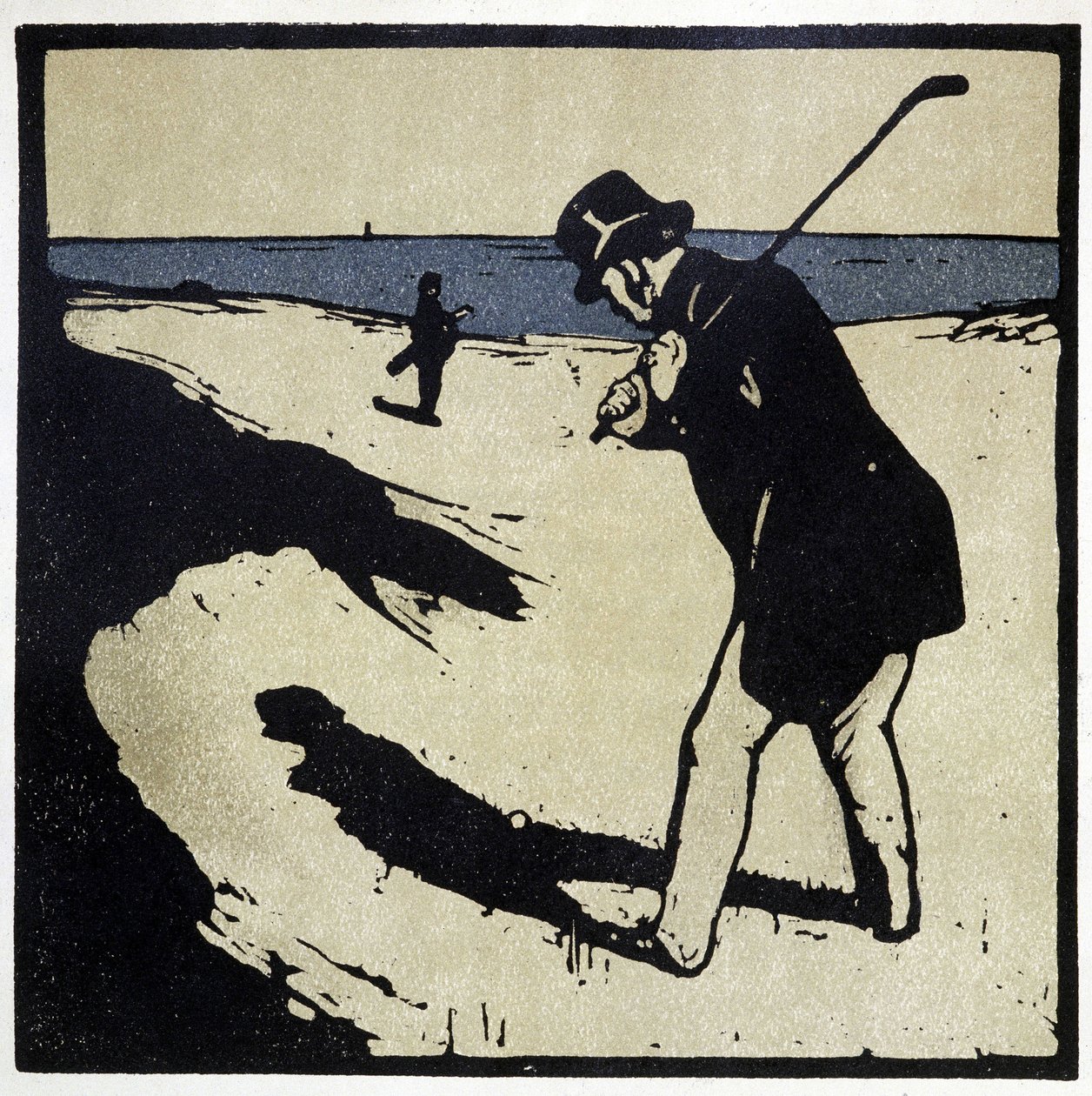 Golfspieler von William Nicholson