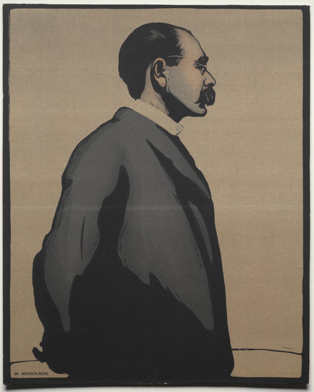 Rudyard Kipling von William Nicholson