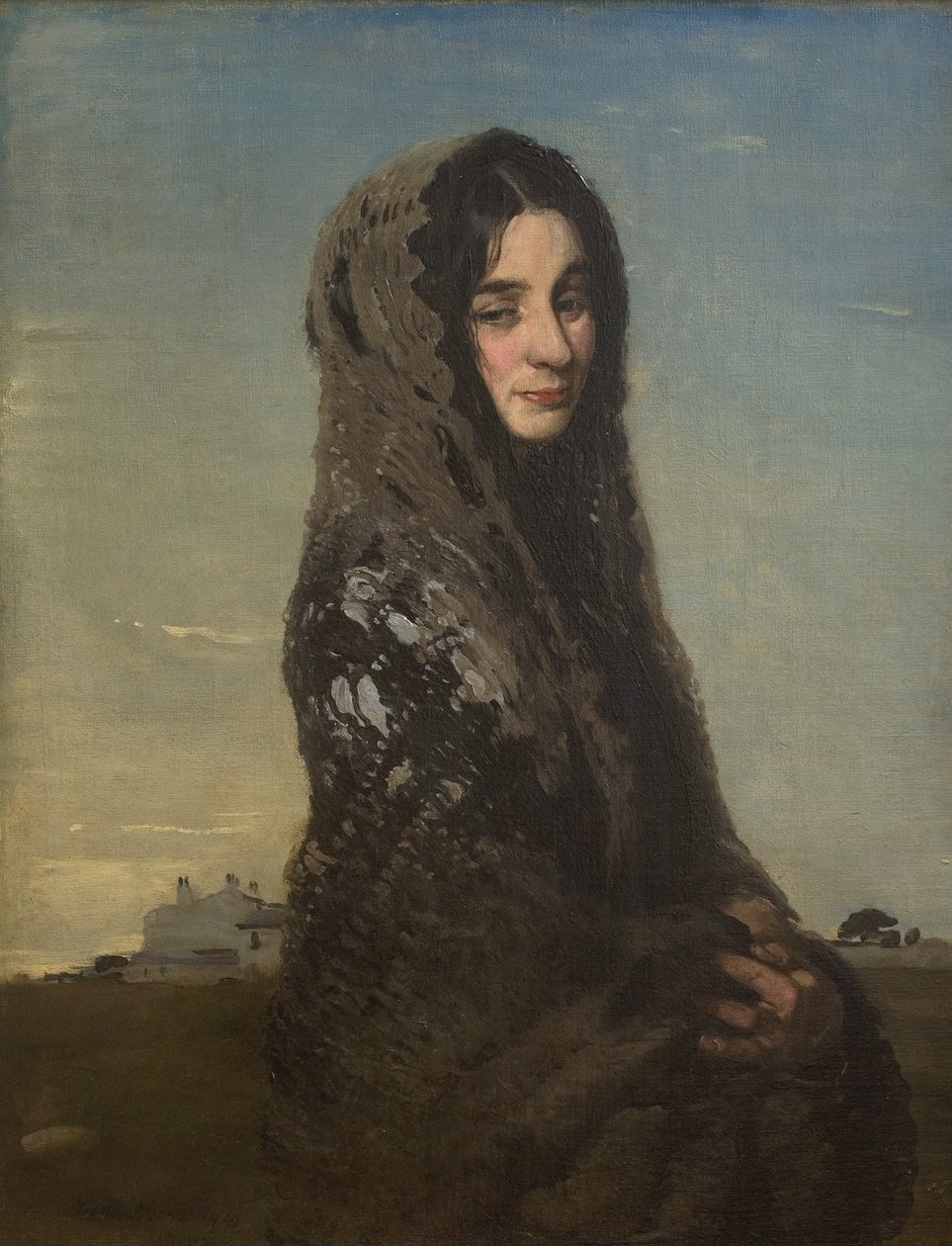 Der graue Schal von William Nicholson