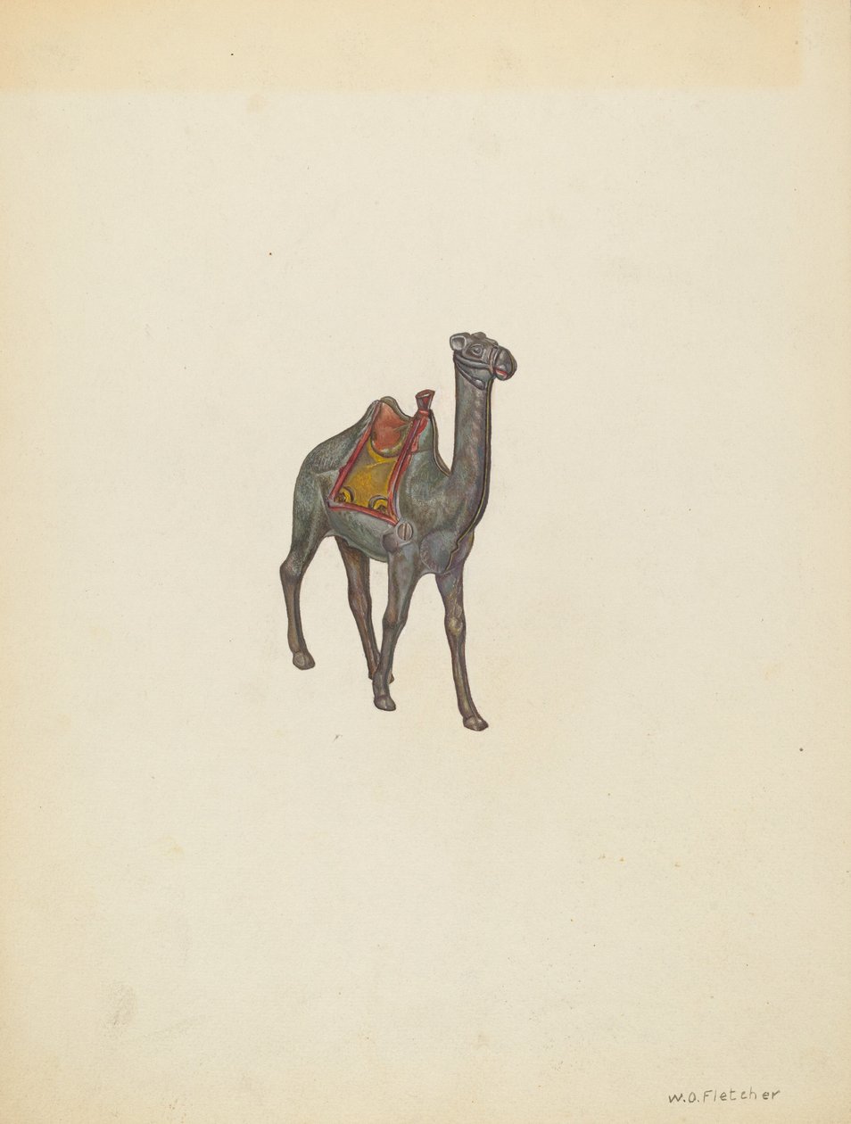 Kamel-Sparbüchse, um 1940 von William O. Fletcher