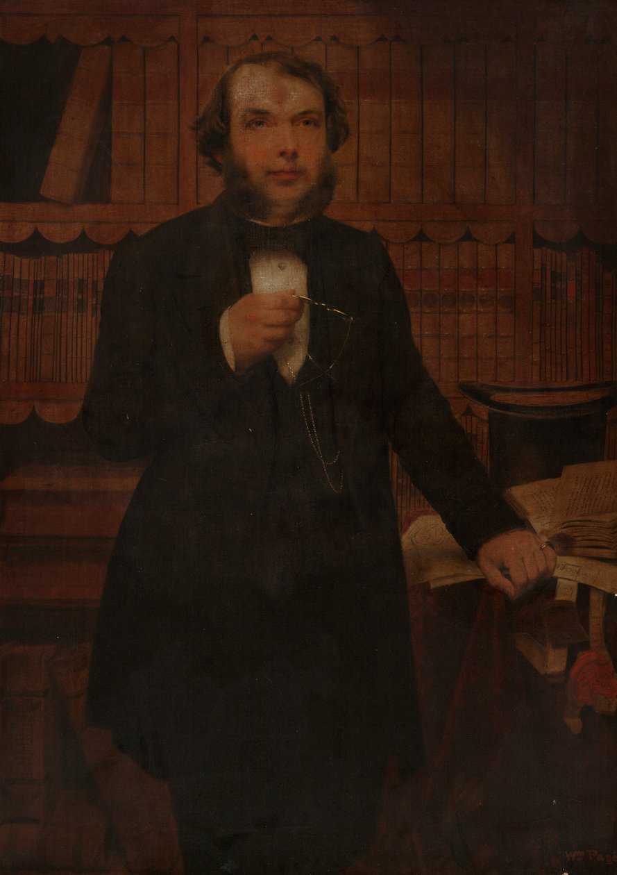 Henry Stevens (1819-1886), B.A. 1843, M.A. 1846 von William Page