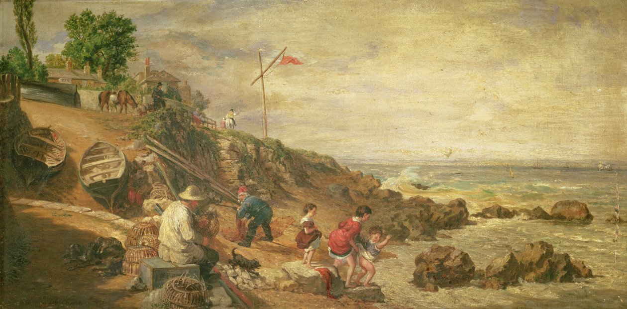 Meeresblick, Isle of Wight von William Parrott
