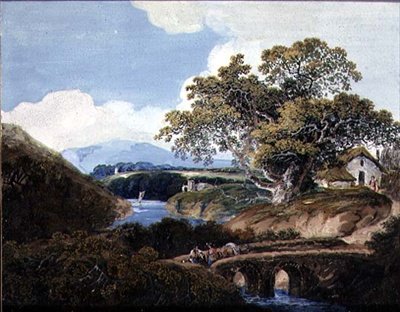 Landschaft in Devonshire, ca. 1780 von William Payne