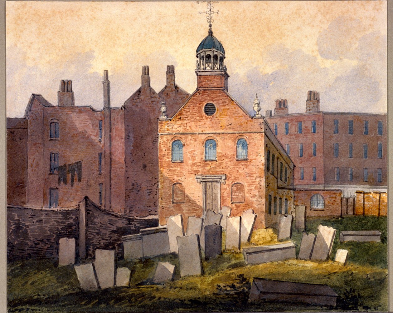 St Marylebone Old Church, London von William Pearson