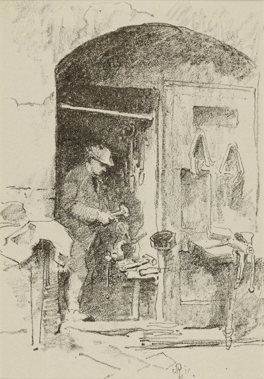 Der Eisenarbeiter von William Penhallow Henderson
