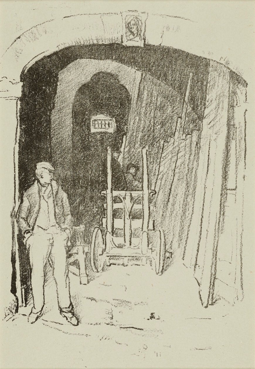 Der Holzsägen von William Penhallow Henderson