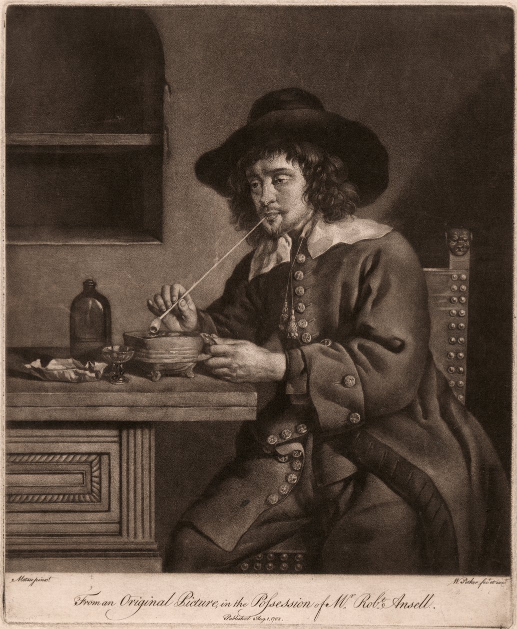Ein Raucher von William Pether