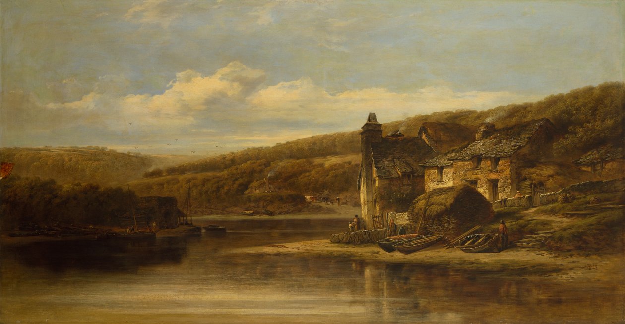 In der Nähe von Looe, Cornwall von William Pitt
